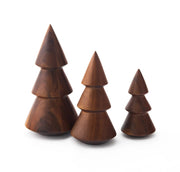 Wooden Tree Trio Crystal House