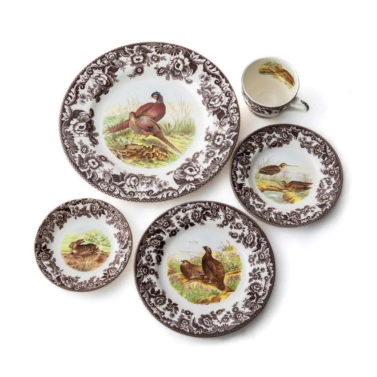 Woodland 5 Piece Place Setting Spode - Crystal House