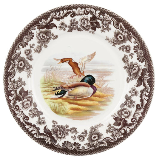 Woodland Birds Luncheon Plate (Mallard) Spode