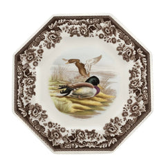 Woodland Birds Octagonal Plate (Mallard) Spode