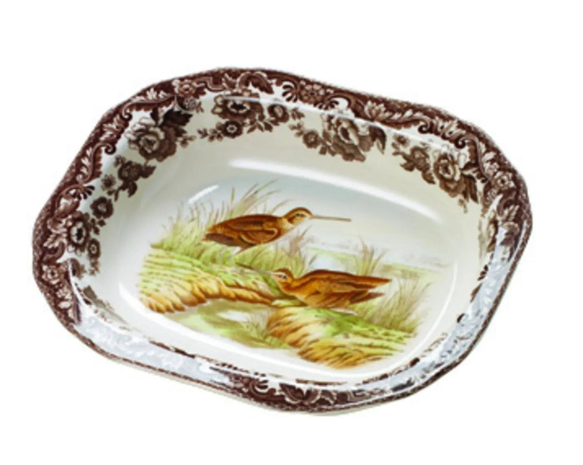 Woodland Dinnerware / Serveware / Bakeware Open Vegetable Dish (Snipe) Spode