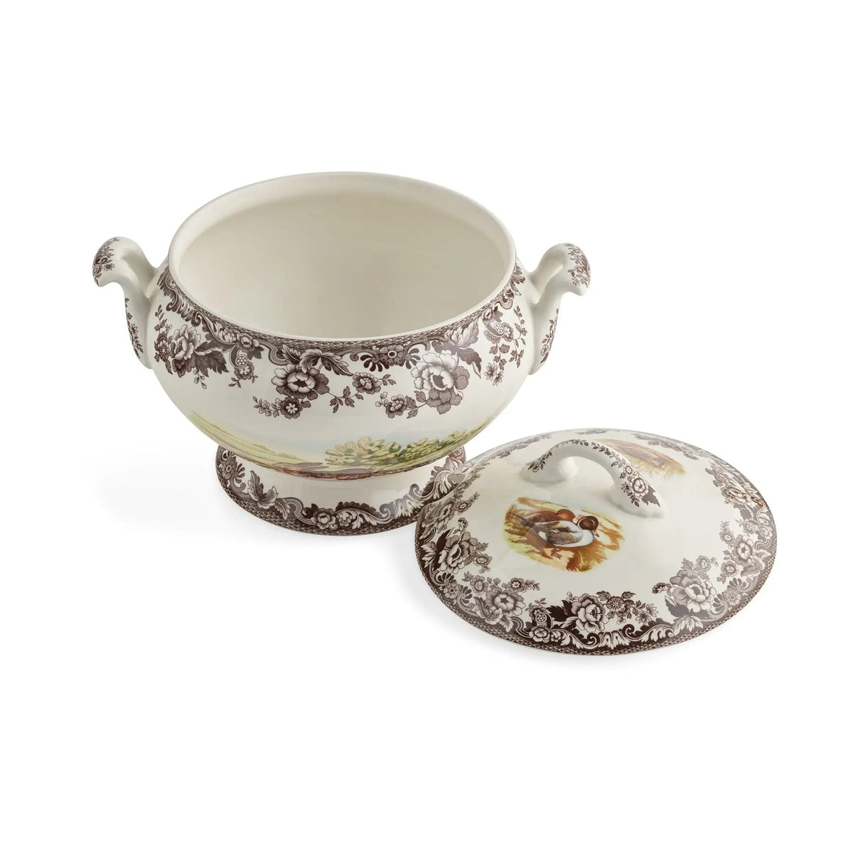 Woodland Dinnerware / Serveware / Bakeware Soup Tureen & Cover (Rabbit/Quail/Pintail) Spode