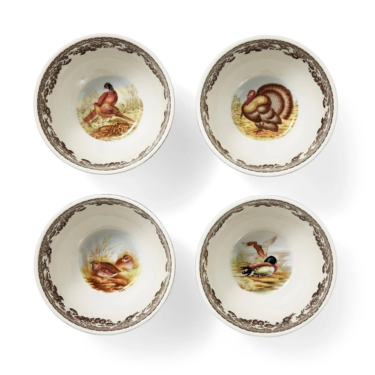 Woodland Dip Bowls Set of 4 Spode