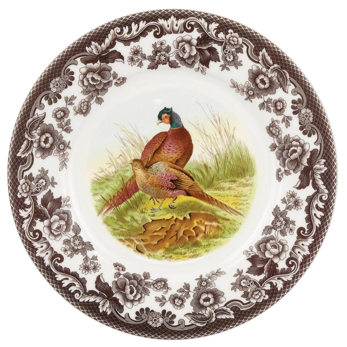 Woodland - Pheasant Dinnerware Luncheon Plate (Pheasant) Spode