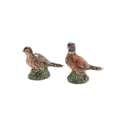 Woodland Pheasant Salt and Pepper Spode