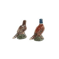 Woodland Pheasant Salt and Pepper Spode