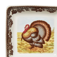 Woodland Square Dish Set of 4 Spode