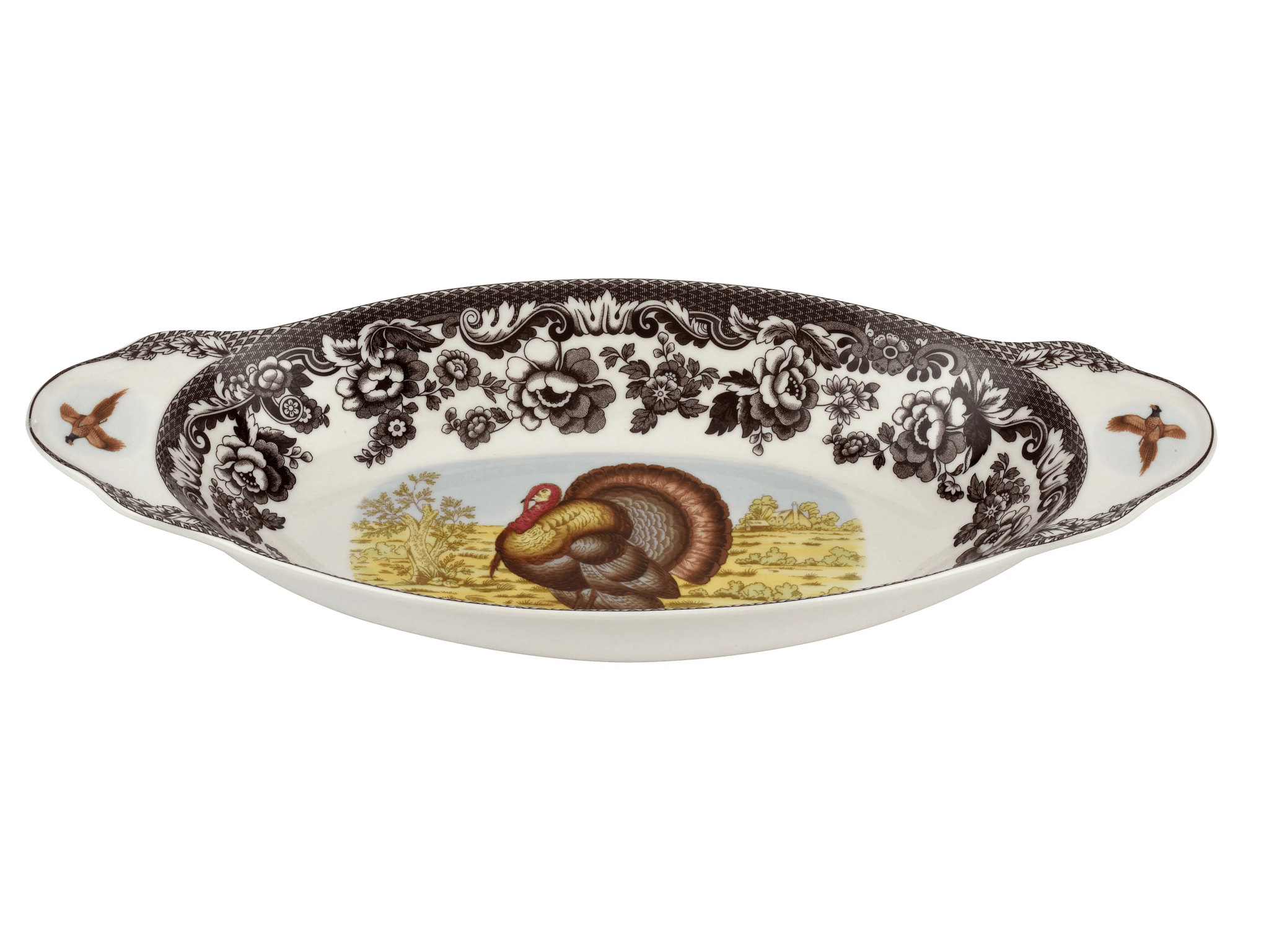Woodland - Turkey Bread Tray (Turkey) Spode