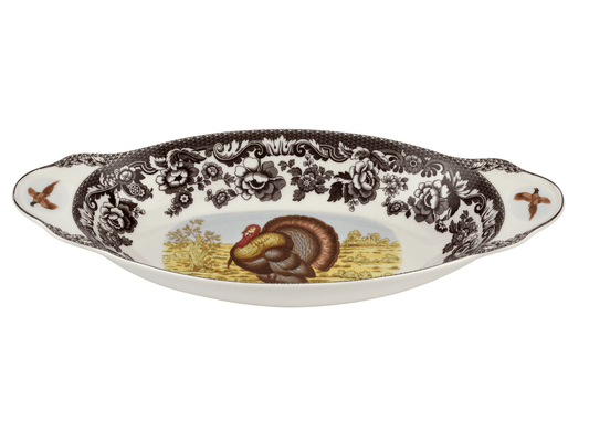Woodland - Turkey Bread Tray (Turkey) Spode