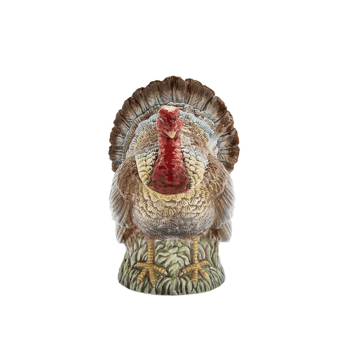 Woodland Turkey Gravy Boat and Ladle Spode