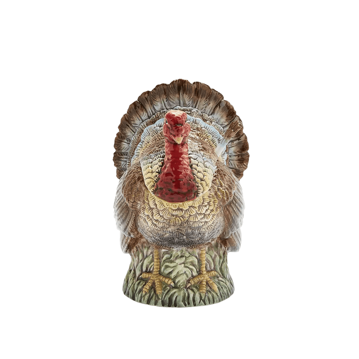 Woodland Turkey Gravy Boat and Ladle Spode