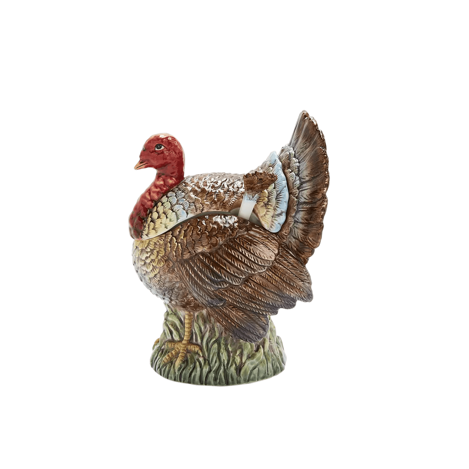 Woodland Turkey Gravy Boat and Ladle Spode