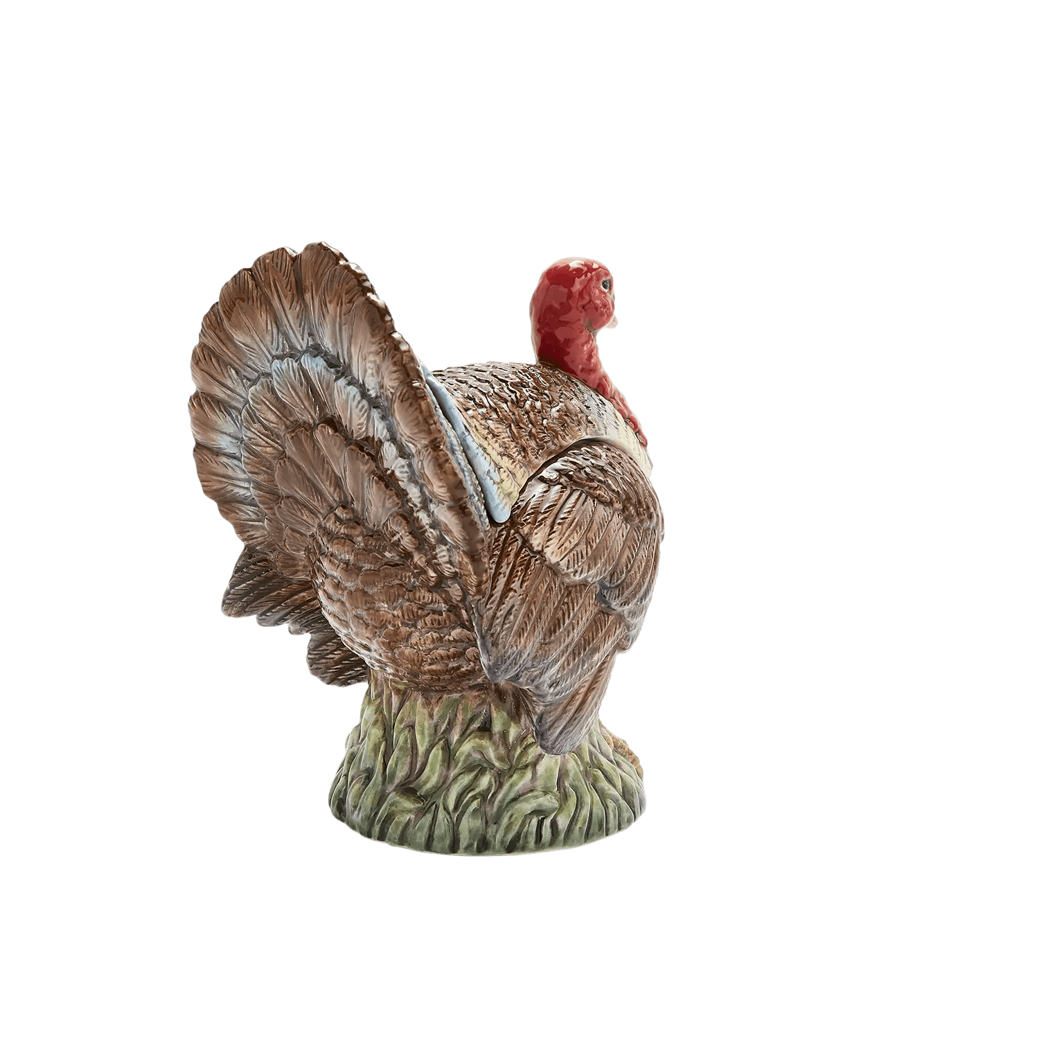 Woodland Turkey Gravy Boat and Ladle Spode