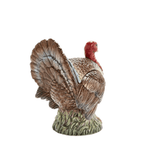 Woodland Turkey Gravy Boat and Ladle Spode