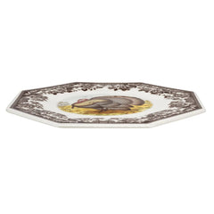 Woodland - Turkey Octagonal Plate (Turkey) Spode