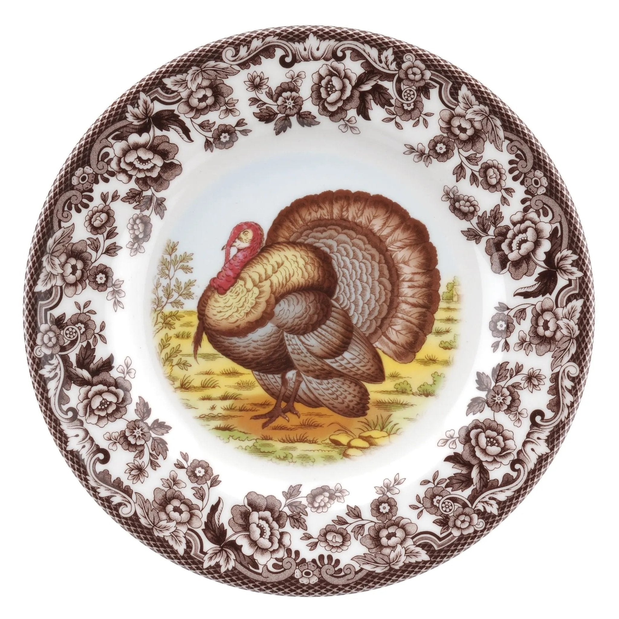 Woodland - Turkey Salad Plate (Turkey) Spode