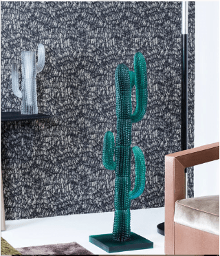 XL Jardin de Cactus Green Cactus by Emilio Robba Daum - Crystal House