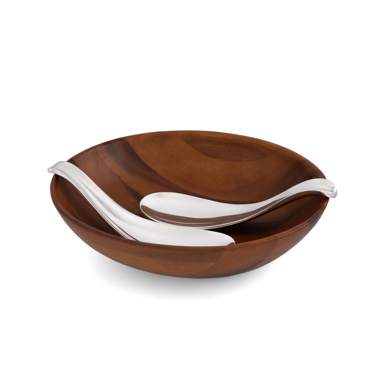 Yin Yang Salad Bowl w/Servers Nambé