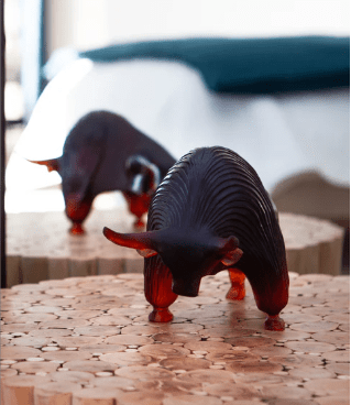 Zebu by Xavier Carnoy 1000 ex Daum - Crystal House