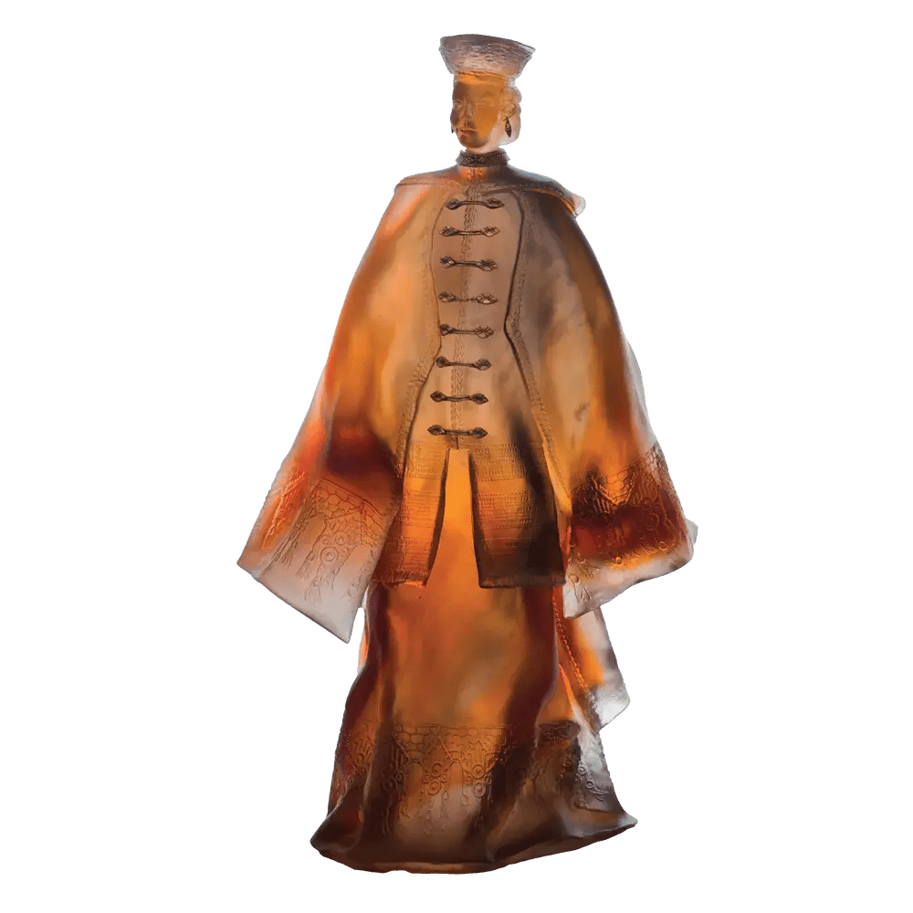 Zhao in Grey & Pink by Paul Beckrich 8 ex Daum