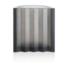 ZigZag Vase in Grey by Victoria Wilmotte 300 ex Daum