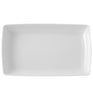 CARRÉ WHITE SMALL RECTANGULAR PLATE 21