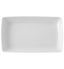 CARRÃ‰ WHITE SMALL RECTANGULAR PLATE 21