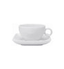 CARRÉ WHITE BREAKFAST CUP & SAUCER