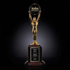Champion Award - Gold Rosewood Base