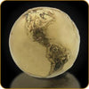 Cast Globe - 4" Antique Gold