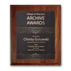 SpectraPrint Plaque - Walnut Cove Edge