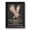Framed Eagle Plaque