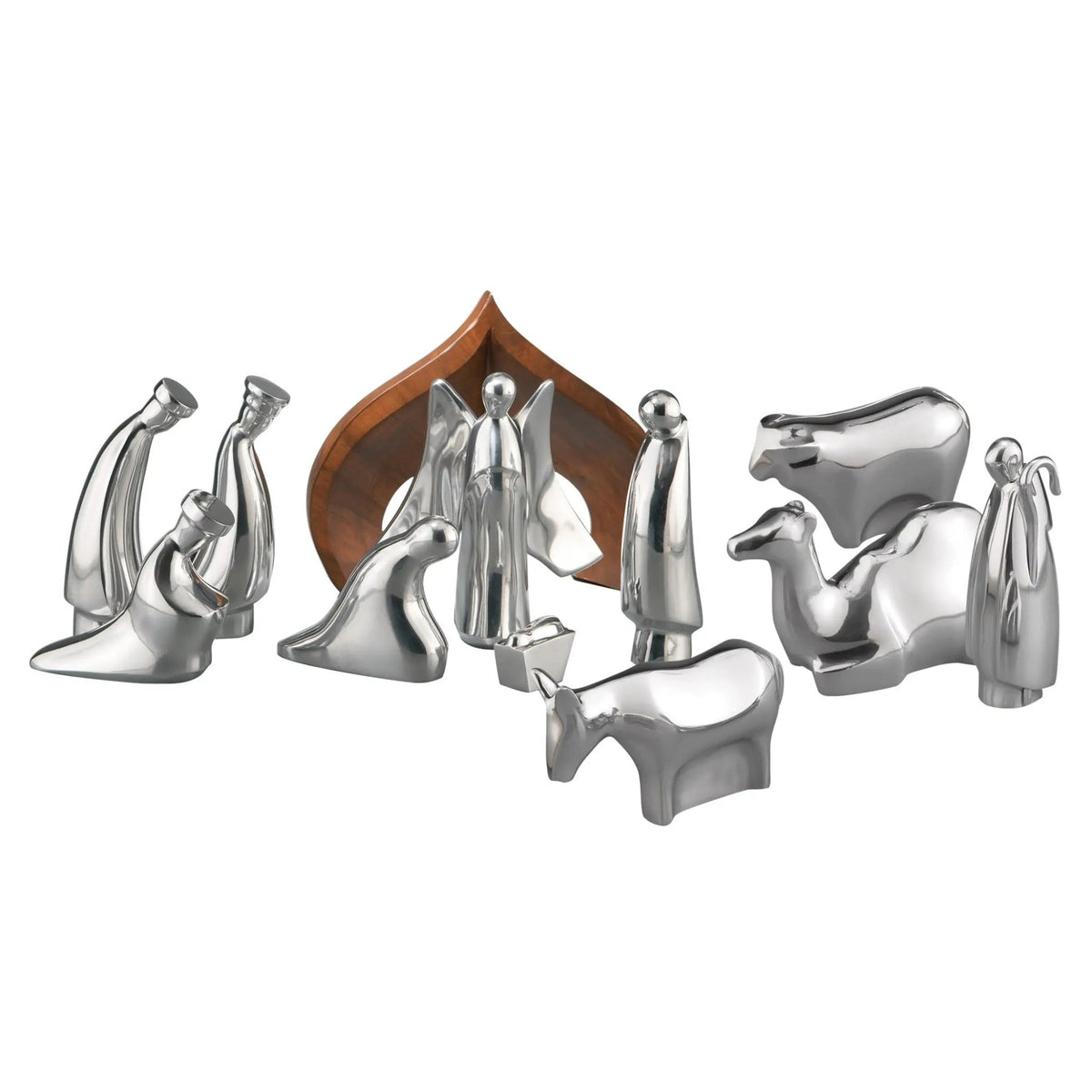 12-Piece Nativity Set with Free Storage Box Nambé