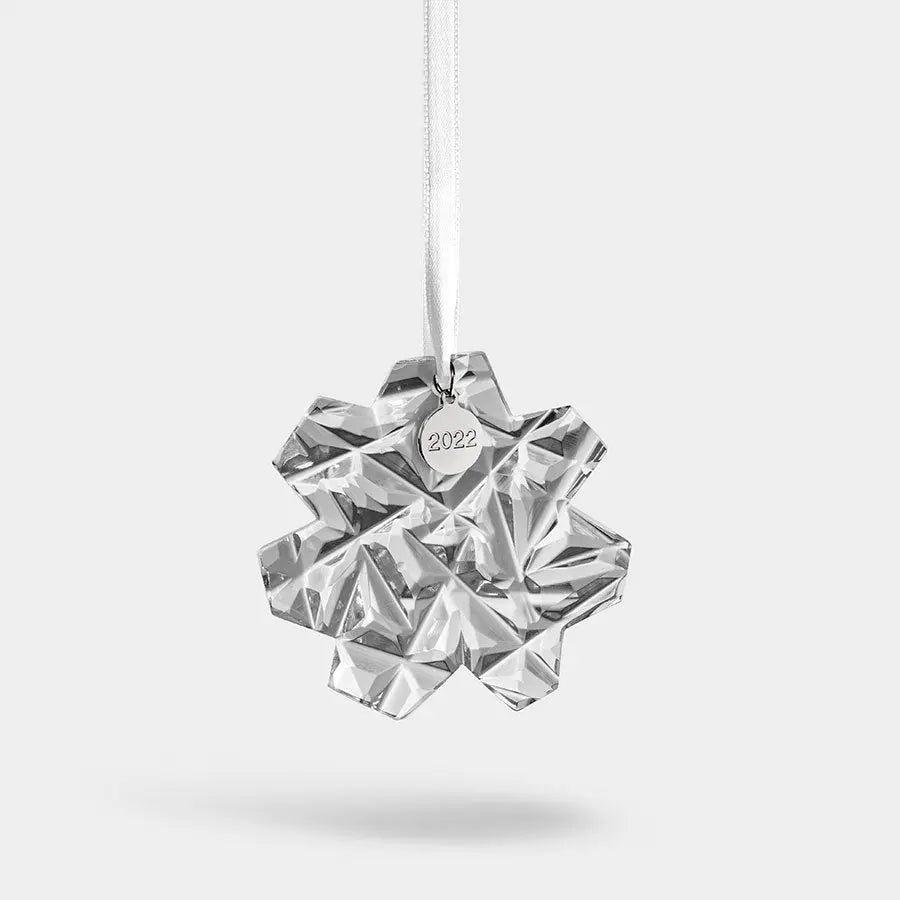 2022 Crystal Ornament: Exclusive Annual Snowflake Collection | Orrefors Christmas Orrefors