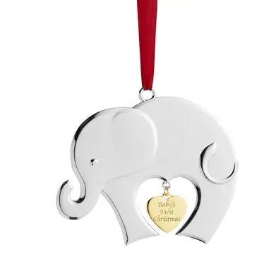 2023 Babyâ€™s First Christmas Ornament Nambé