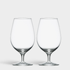 Merlot Beer Iced Beverage Set of 2