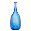 Red Rim Blue Bottle by Bertil Vallien