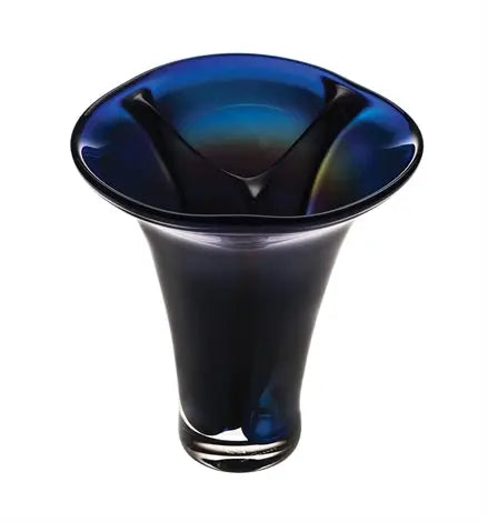 ÃšNICA VASE TRILOGY BLUE Vista Alegre