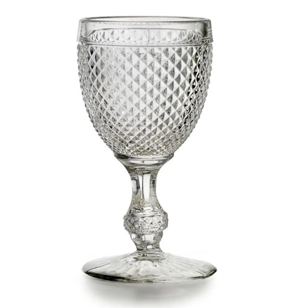 BICOS SET WITH 4 WATER GOBLETS
