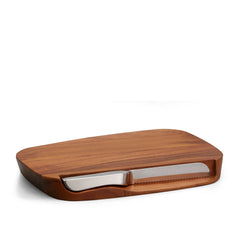 Blend Bread Board w/ Knife - 17.5" - Crystal House