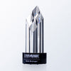 EXECUTIVE DIAMOND AWARD - BLACK CRYSTAL ROUND BASE