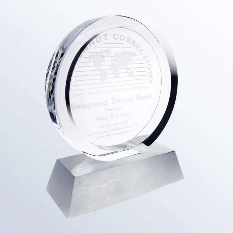 CIRCULAR ACHIEVEMENT AWARD - Crystal House