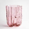 Crackle Crackle Bowl Pink Tall by Ã…sa Jungnelius