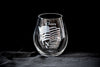 4TH JULY Stemless Wine Glass