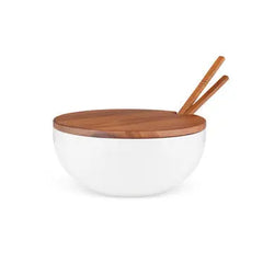 Duets Salad Bowl w / Lid & Servers