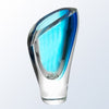 LUSH VASE BLUE/GREEN/PURPLE/RED - ART GLASS
