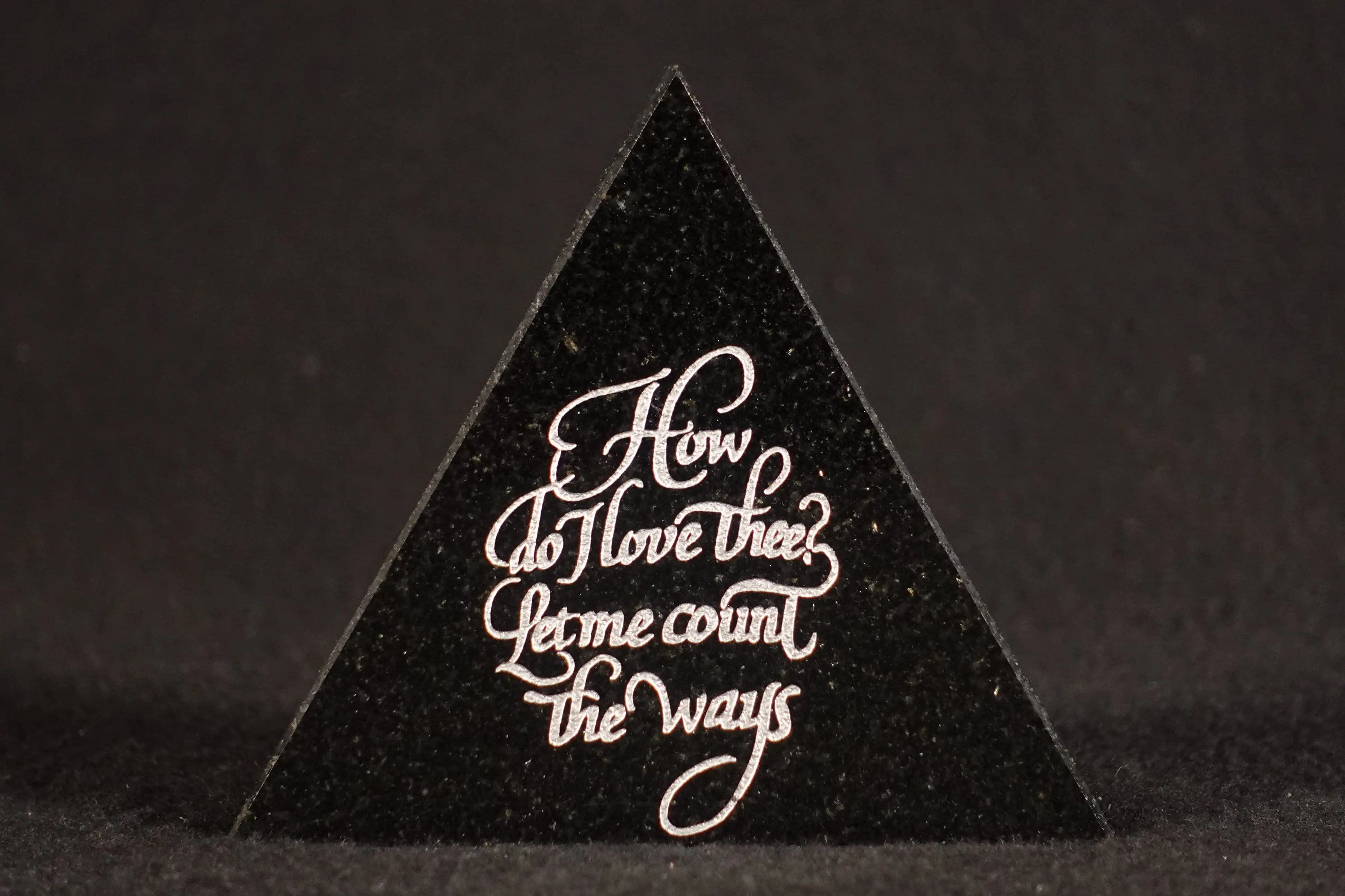 Granite Paperweight - Crystal House