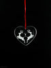 My Deerest - Heart Ornament