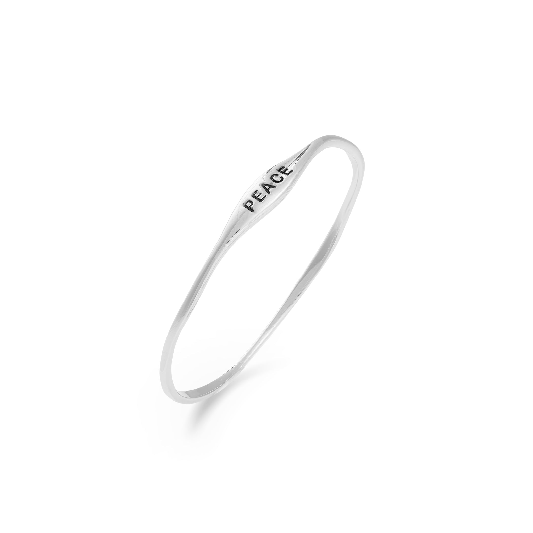 Peace Bangle Bracelet