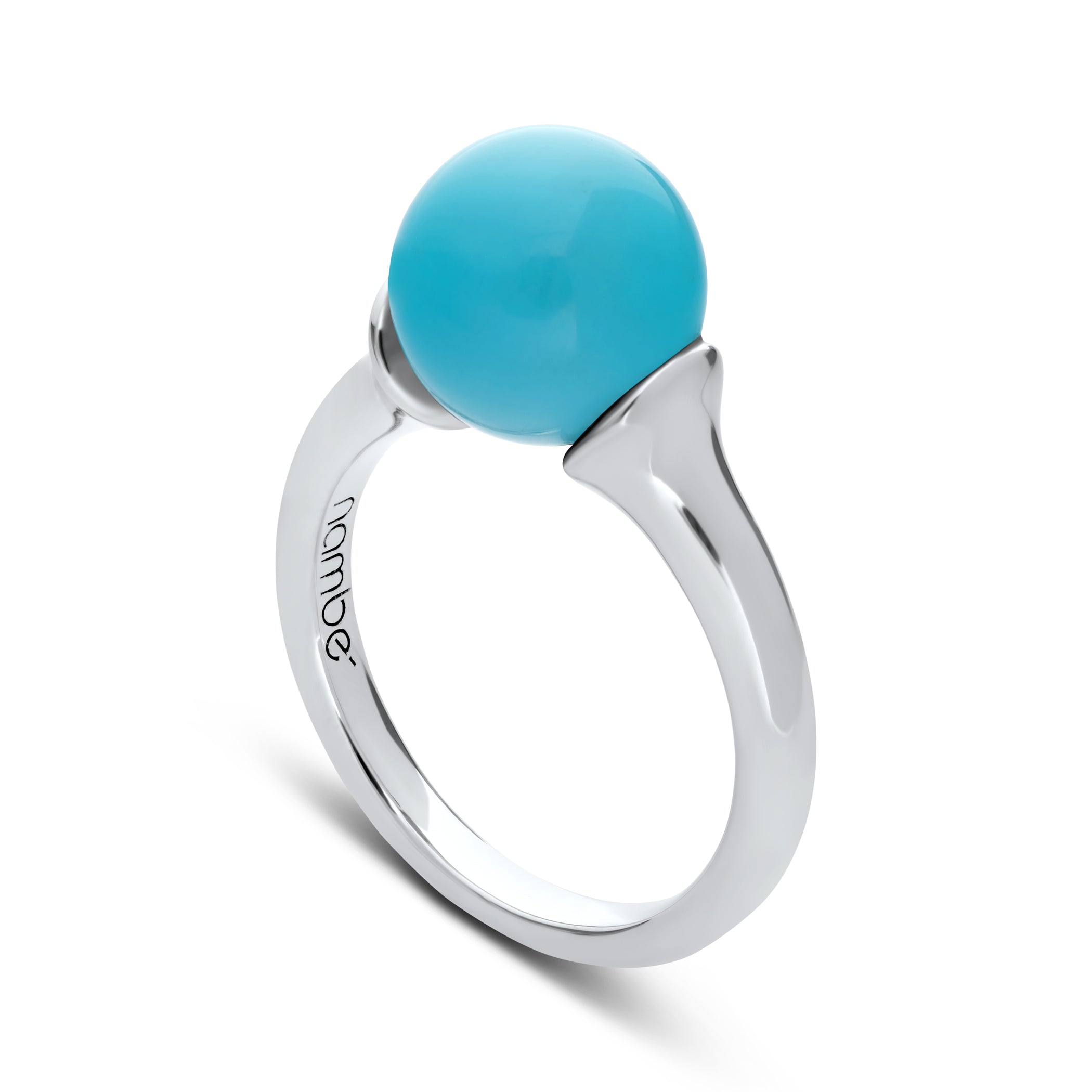 Marina Natural Silver Tide Ring